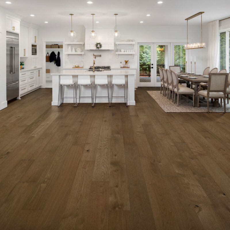 Hydrowood Alcovy Waterproof Solid Polymer Core Room Scene