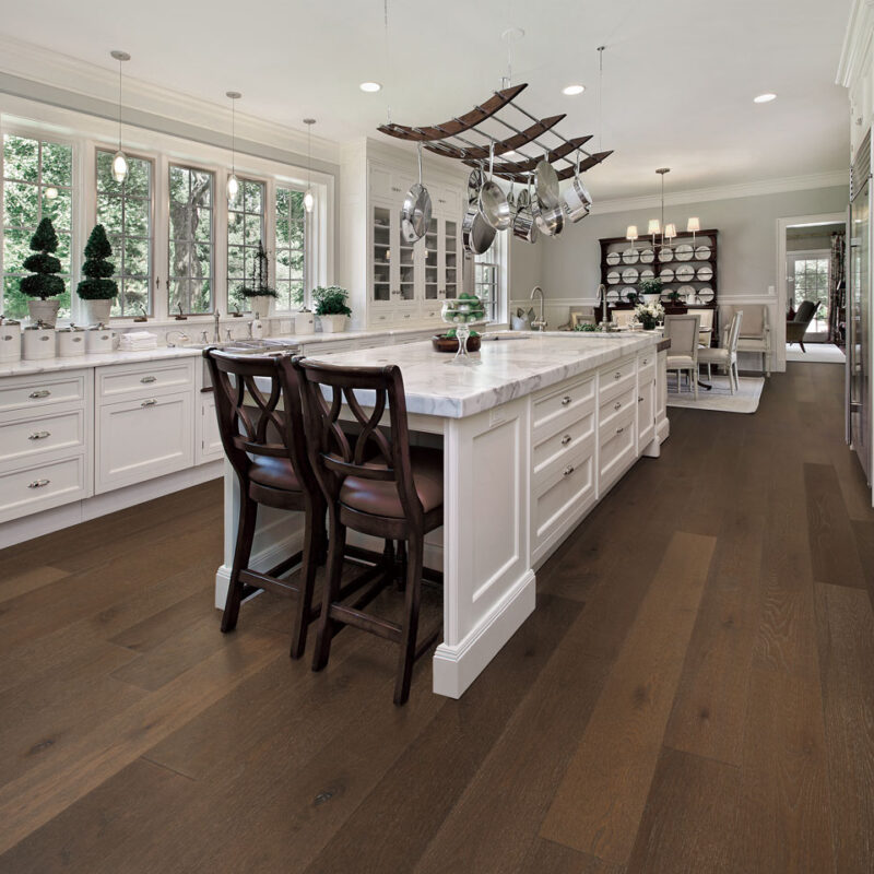 Essence Oak Carbondale Engineered Hardwood Room Scene