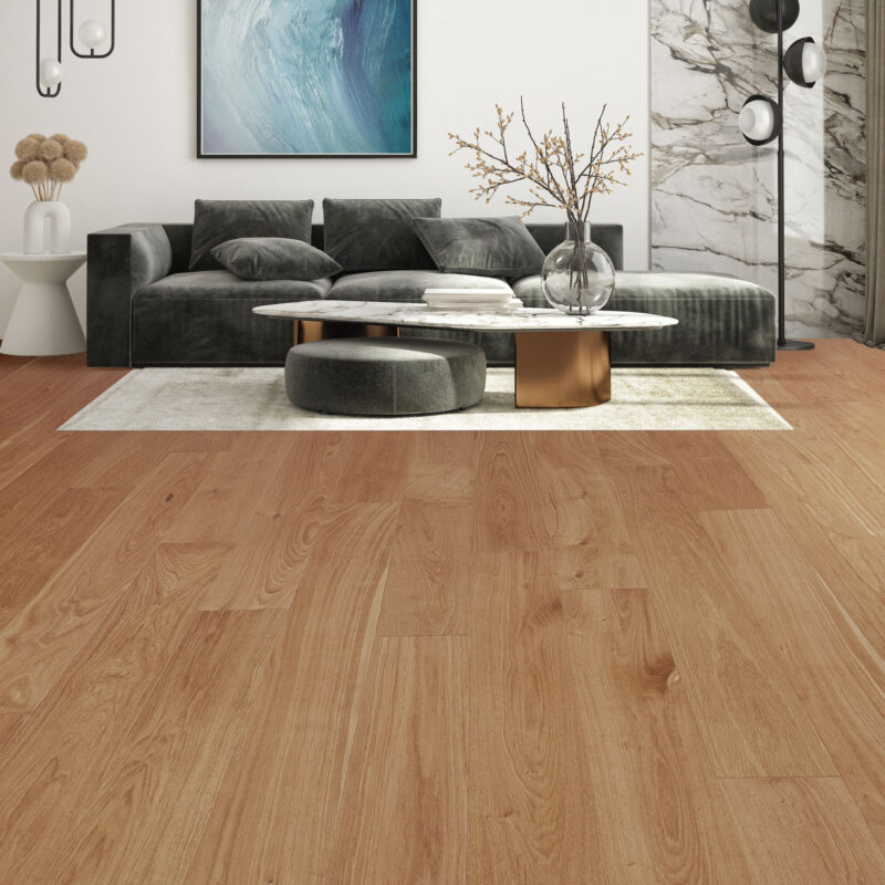 Modern Deluxe Larchmont Engineered Hardwood Room Scene
