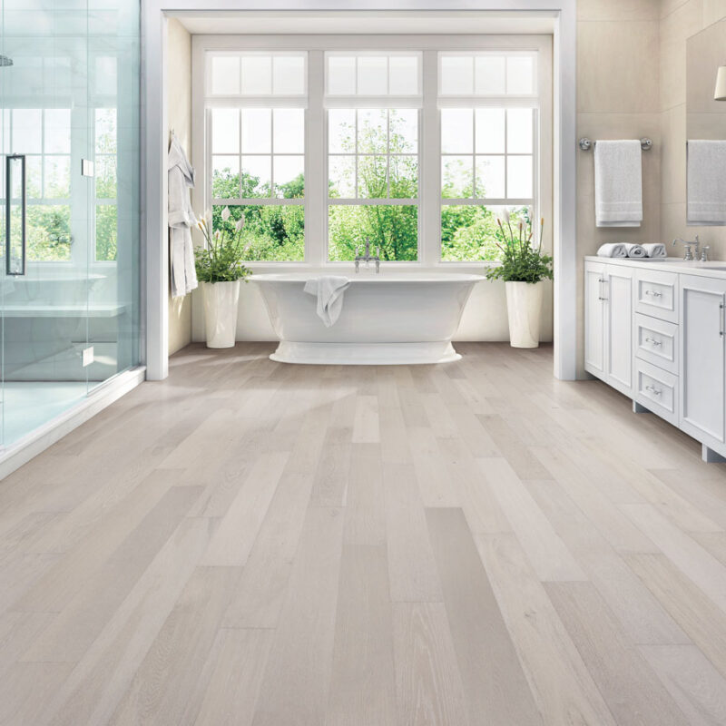 Impervious Sand Dune Waterproof Solid Polymer Core Room Scene