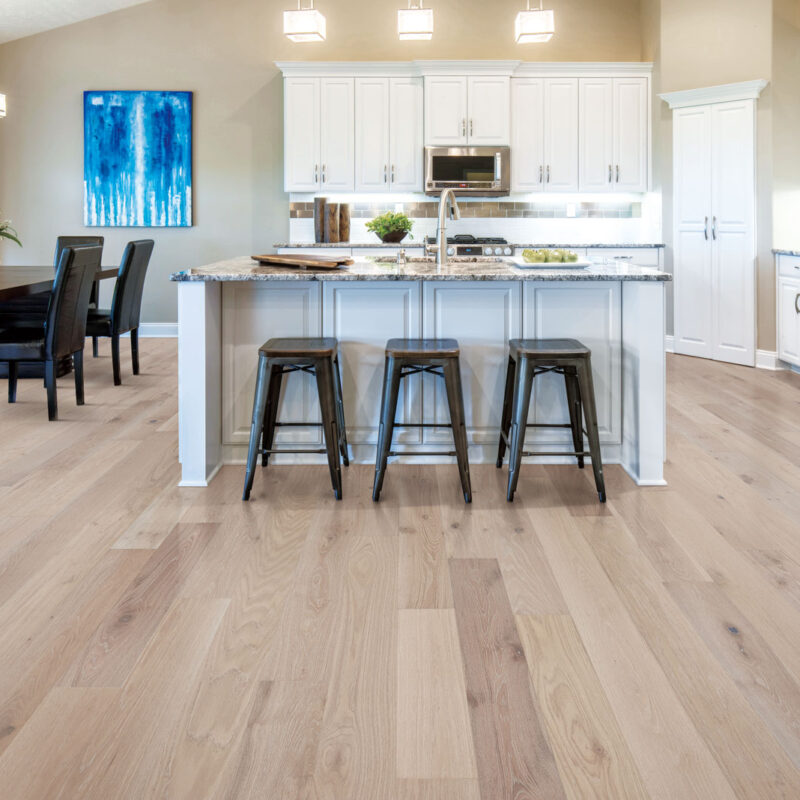 Essence Oak Warren Rock Engineered Hardwood Room Scene